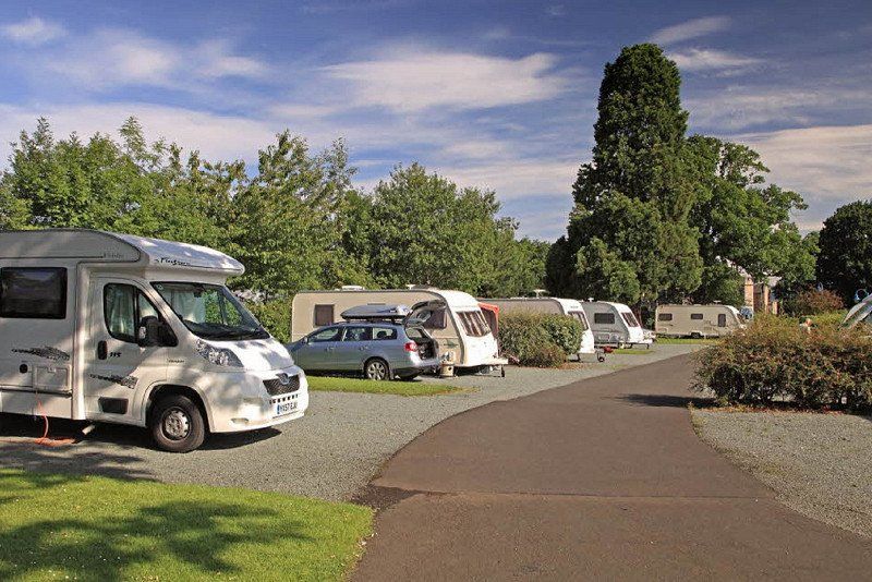 Edinburgh Caravan Club Site