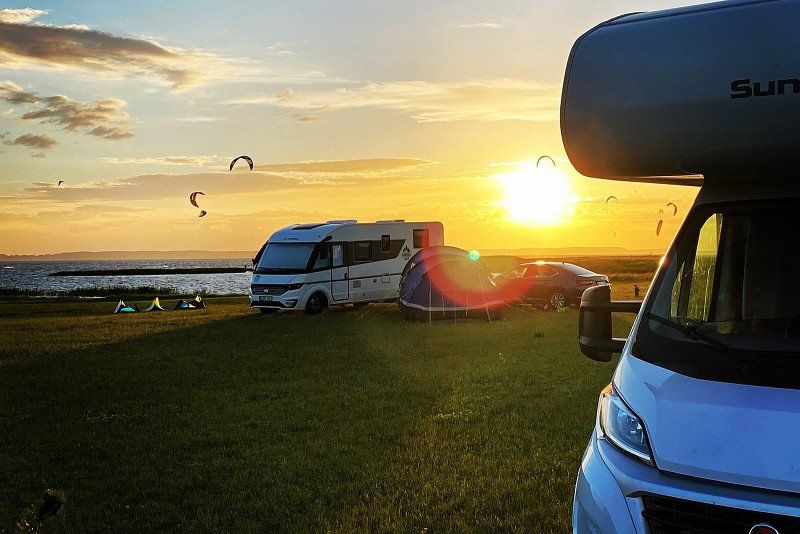 Fenas Kite Spot campsite