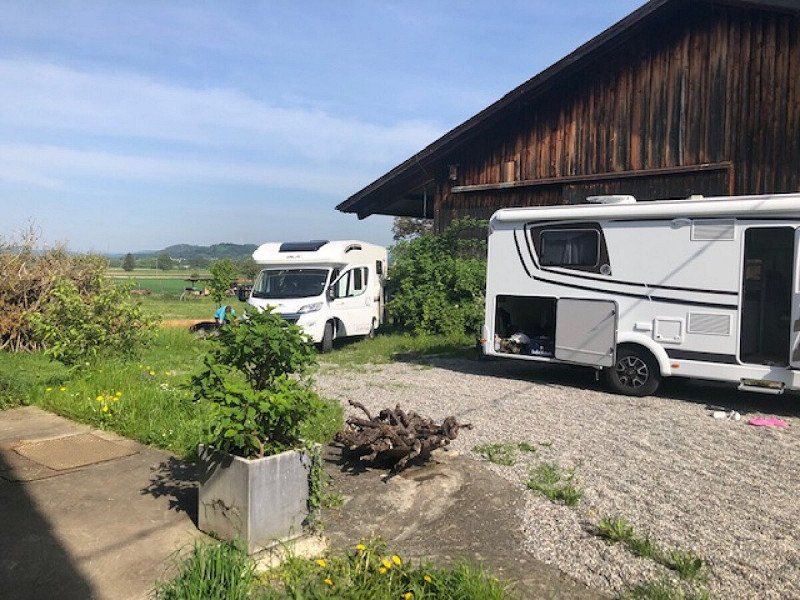 Privatstellplatz Hinter den Scheunen am westlichen Bodensee