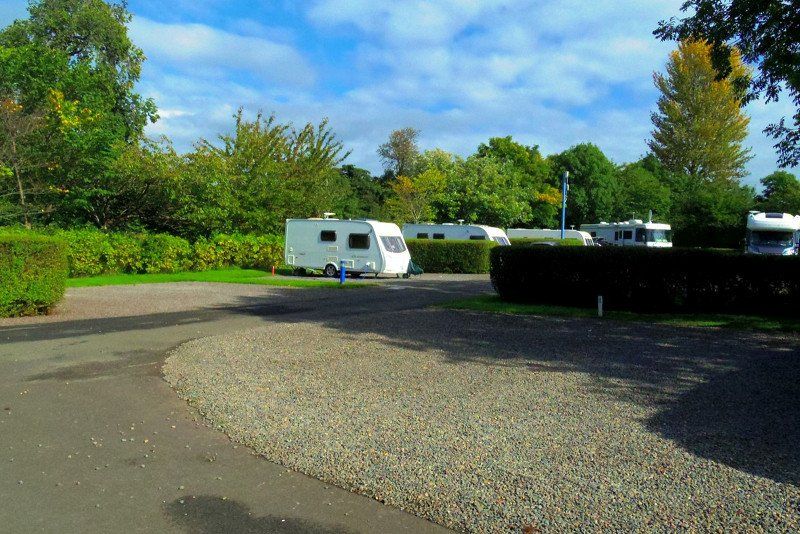 Edinburgh Caravan Club Site