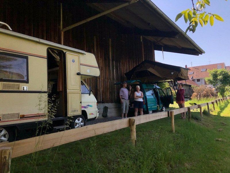 Privatstellplatz Hinter den Scheunen am westlichen Bodensee