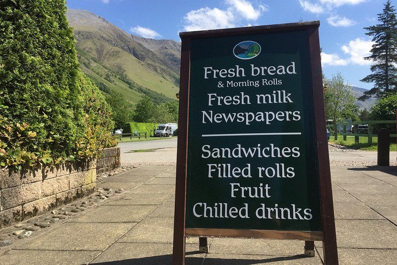 Glen Nevis Caravan and Camping Park