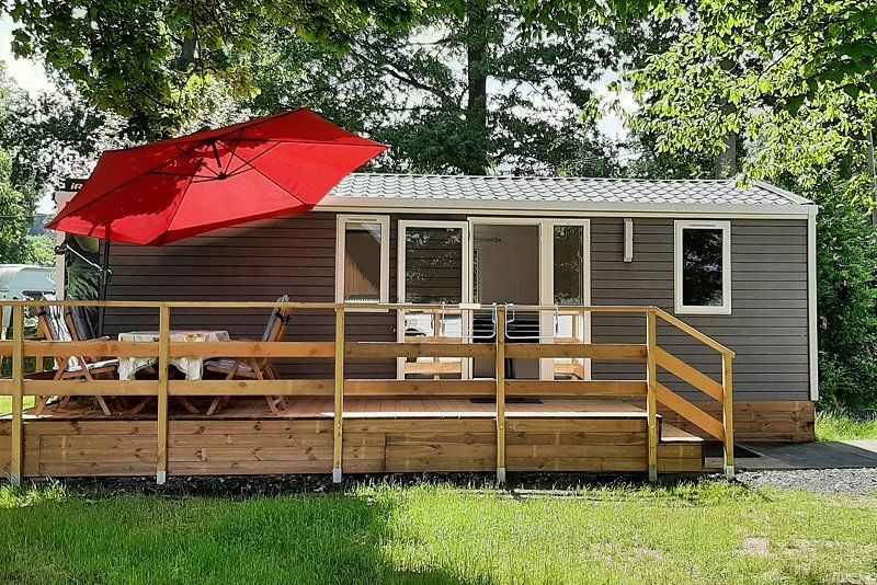Camping im Eichenwald