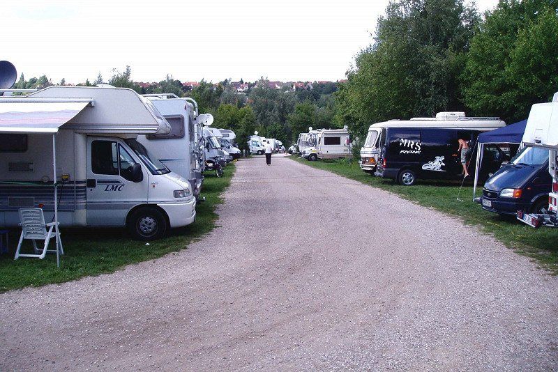 Reisemobilhafen auf der Badehalbinsel Absberg