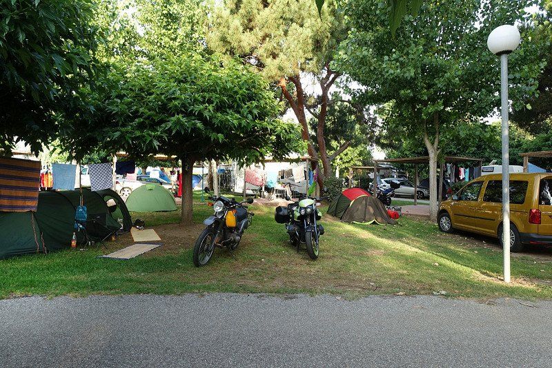 Camping a Marina