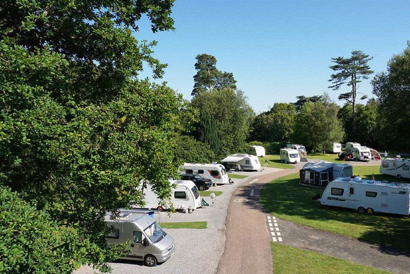 Battle Normanhurst Court Caravan Club Site