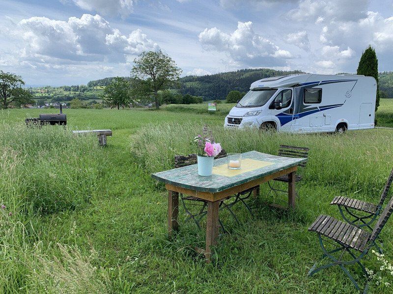 Privatstellplatz Bodensee Panorama - Alpenblick:  Stellplatz