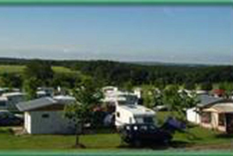 Komfort-Camping Panoramablick