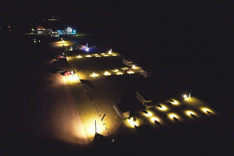 Fenas Kite Spot campsite