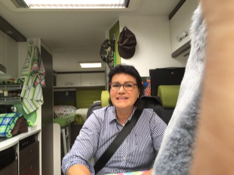 ufem Biifahrersitz...