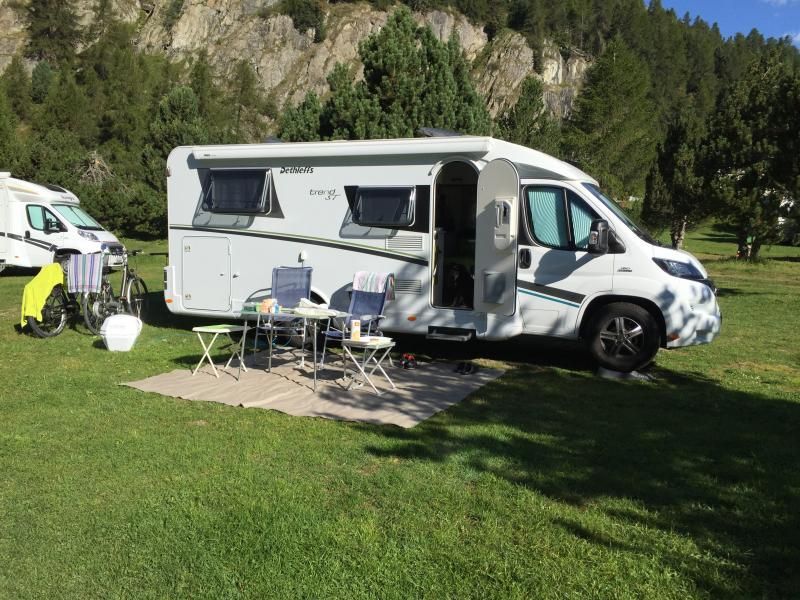 Sonnenschein in Silvaplana