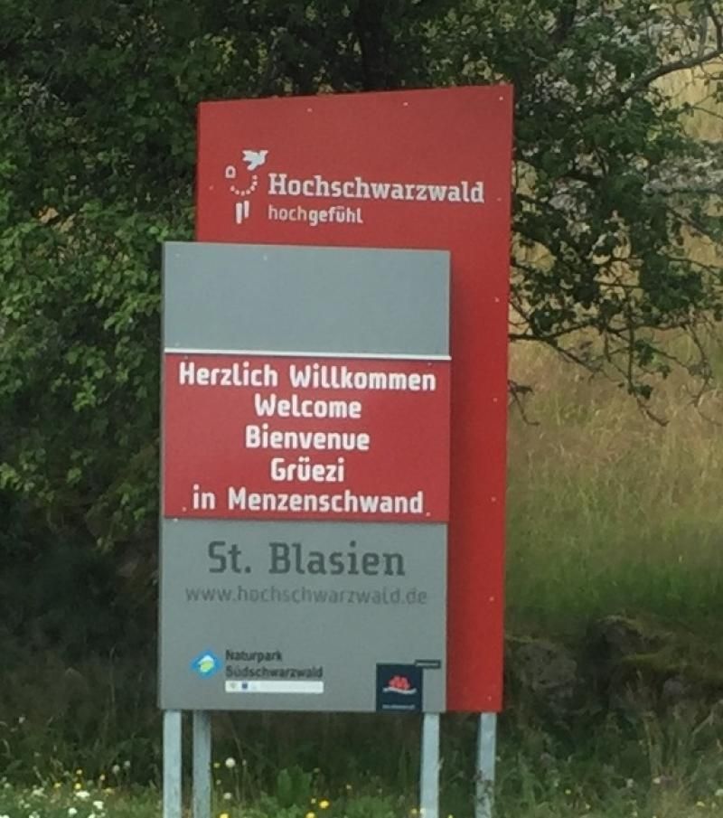einfahrt menzenschwand