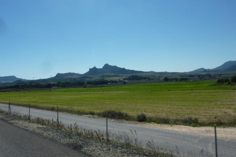 Gebirge vor Crevillent