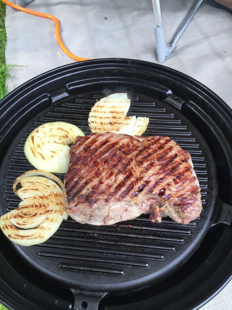 leckerschmecker entrecote mit zwiebeln