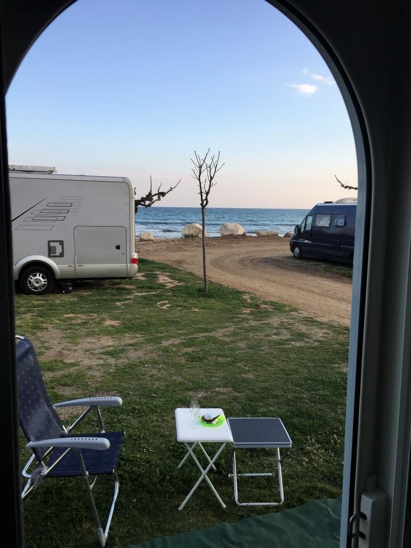 Aussicht vom Pixxel diretissima aufs Mar