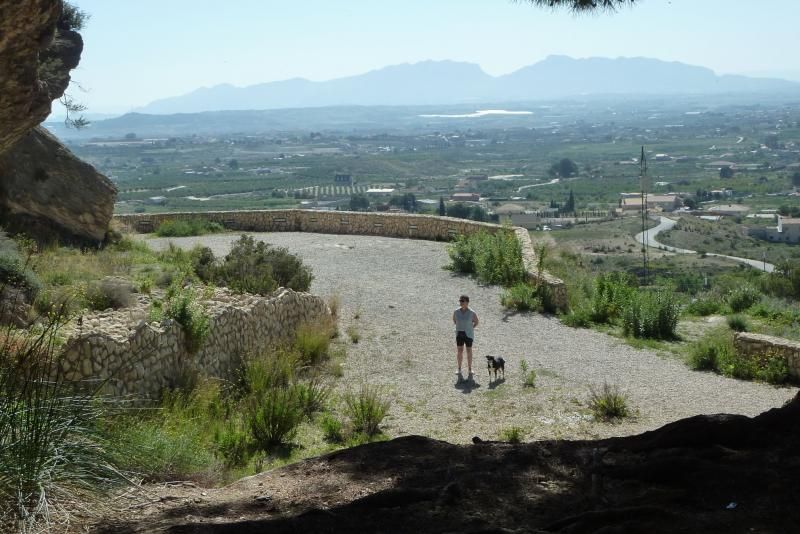 Blick von Cava Negra Richtung Fortuna