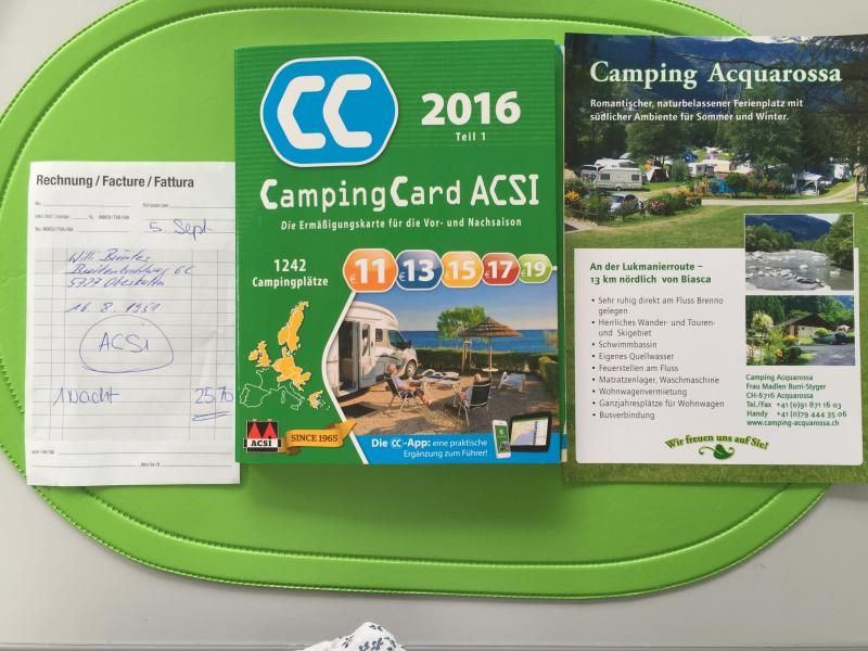 Abrechnung Acquarossa super gsi