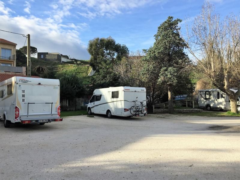 Stellplatz in Port Vendres