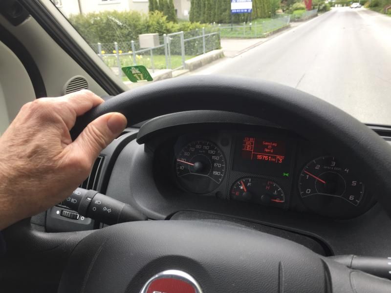 km Stand bei Abfahrt in Azmes