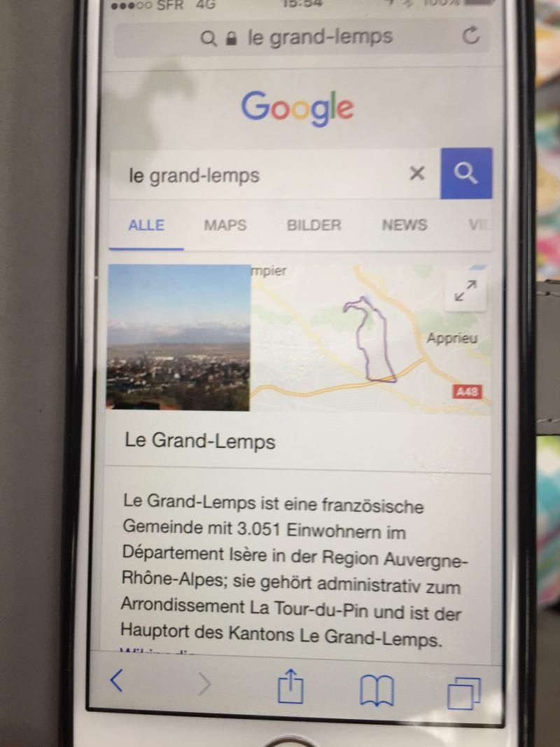 Stellplatz le Grand Lemps Zwischenhalt