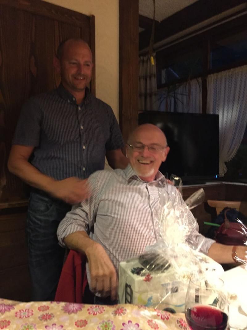 und hat Spass mit Michi