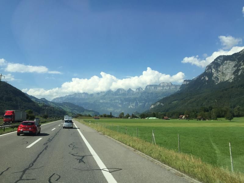 Wolken über den Churfirsten