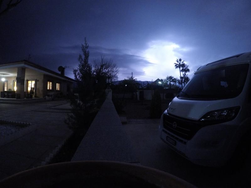 Gewitter in Crevillente