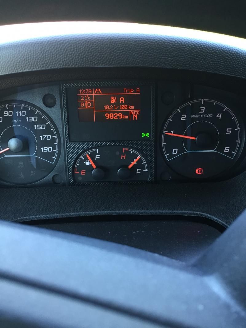 KM Stand am 25.9.2016 vor der Heimfahrt