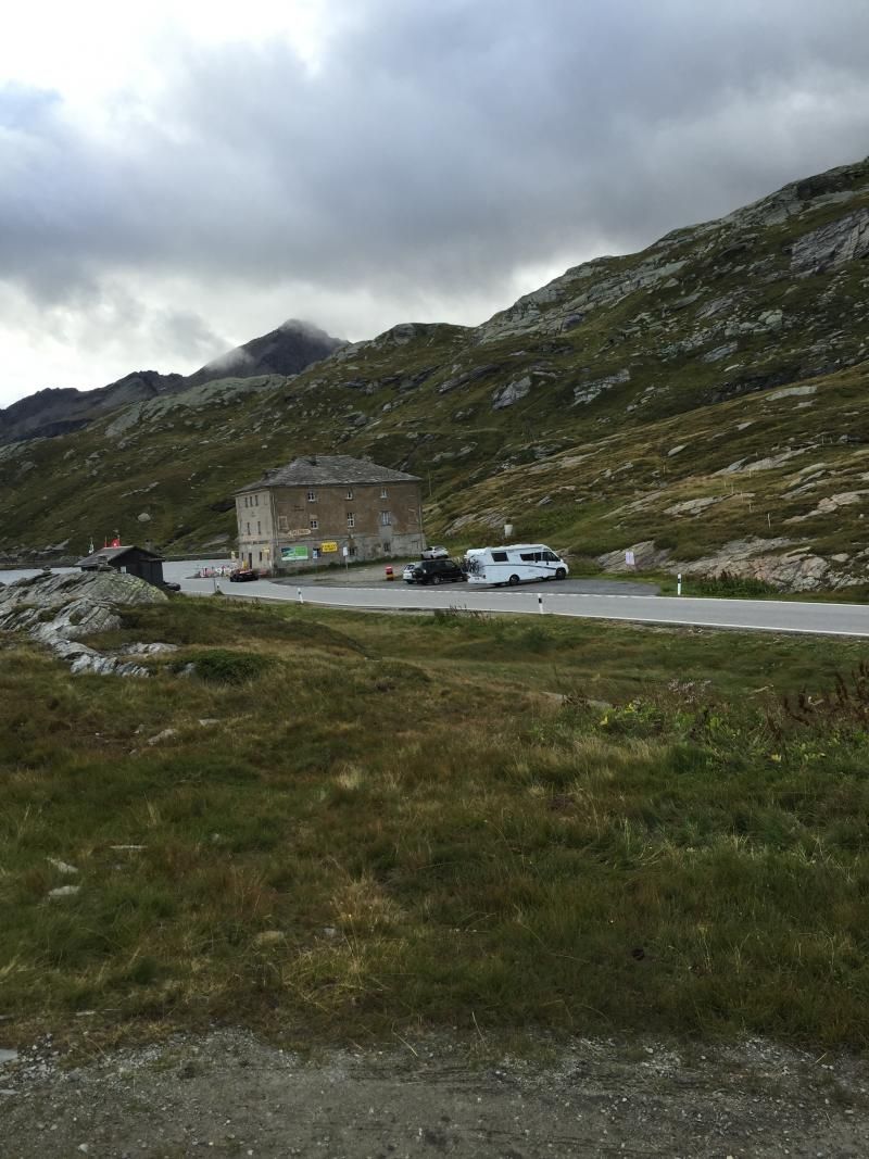 unser neu kreierter Stellplatz Hospiz San Berhardino