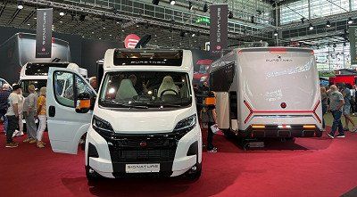 Bürstner Wohnmobile Signature auf dem Bürstner Messestand beim Caravan Salon Düsseldorf 2025