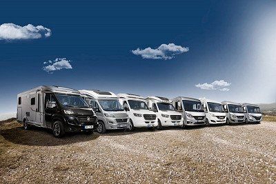 The various Hymer motorhome models at a glance