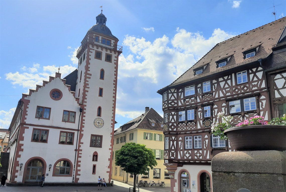 Half-timbered houses and urban culture
