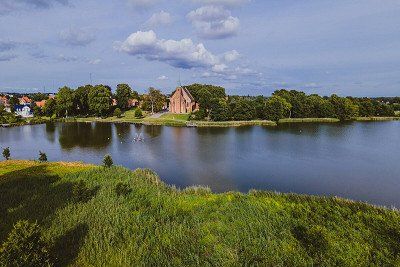 Lakes near Maribo on the Danish island of Lolland