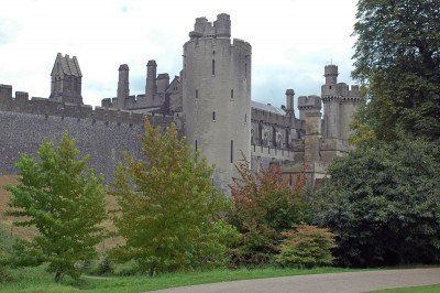 Arundel Castle von außen 