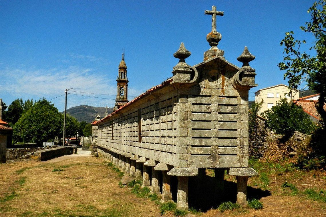 Horreo von Carnota, Spanien
