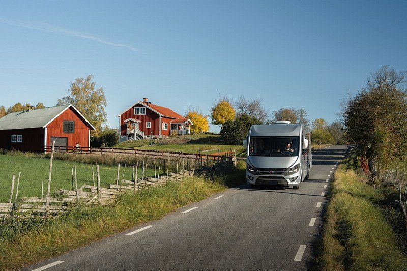 At a glance: With caravan or motorhome in Sweden