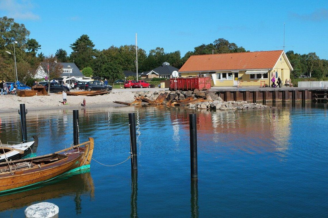 Leisure port of Rørvig in Denmark