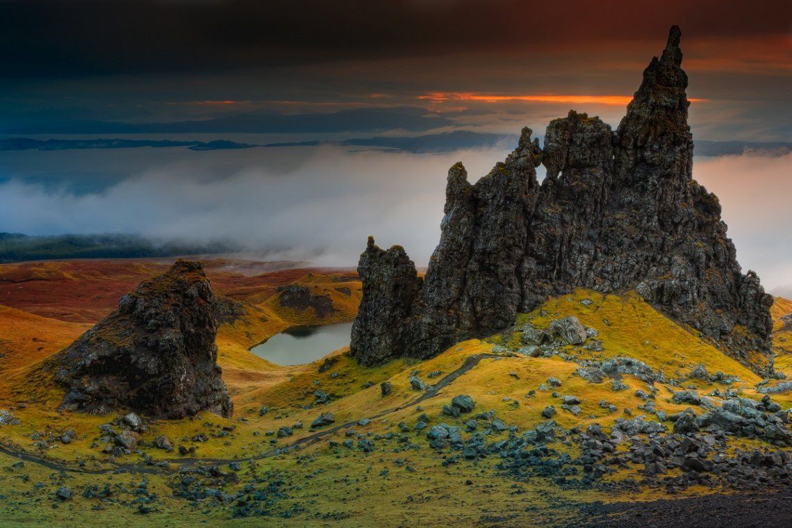 Isle of Skye, Scotland, in autumn