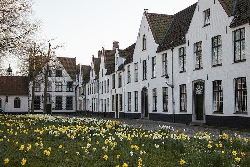 Ten Wijngaerde is het enige begijnhof in Brugge dat van vroeger is overgebleven en nog bewoond wordt. Ten Wijngaerde is het enige begijnhof in Brugge dat van vroeger is overgebleven en nog bewoond wordt.
