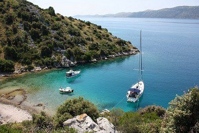 Bucht auf der Insel Brac