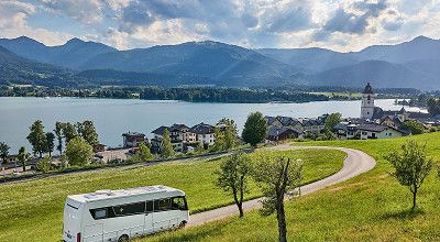 Auf einen Blick: Mit Wohnwagen und Wohnmobil in Österreich