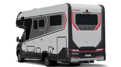 Dethleffs Wohnmobil Graneo A 6823-2 von aussen hinten