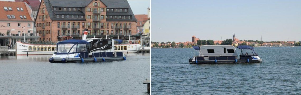 Hausboot Müritzboot - Watercamper - Vermietung Hausboot Müritzboot - Watercamper - Vermietung