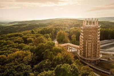 Aussichtsturm Baumwipfelpfad Panarbora Waldbroel