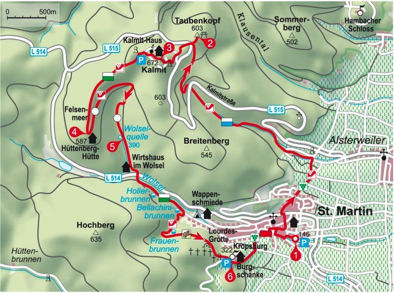 Luxus Leichte Rundwanderwege Pfalz Ebenbild