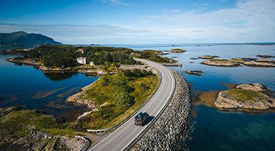 At a glance: With caravans and motorhomes in Norway