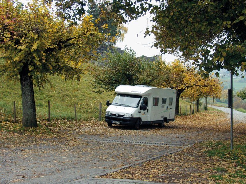 Parkplatz am Salle de Gymnastique