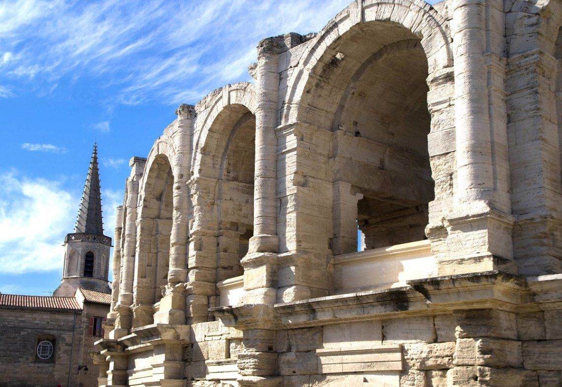Amfitheater in Arles, Frankrijk