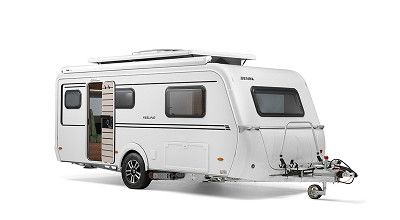 Eriba Wohnwagen Feeling 470 von aussen gesehen