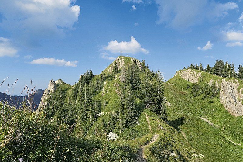 Wanderung im Oberallgäu aus dem Gunzesried auf den Siplingerkopf